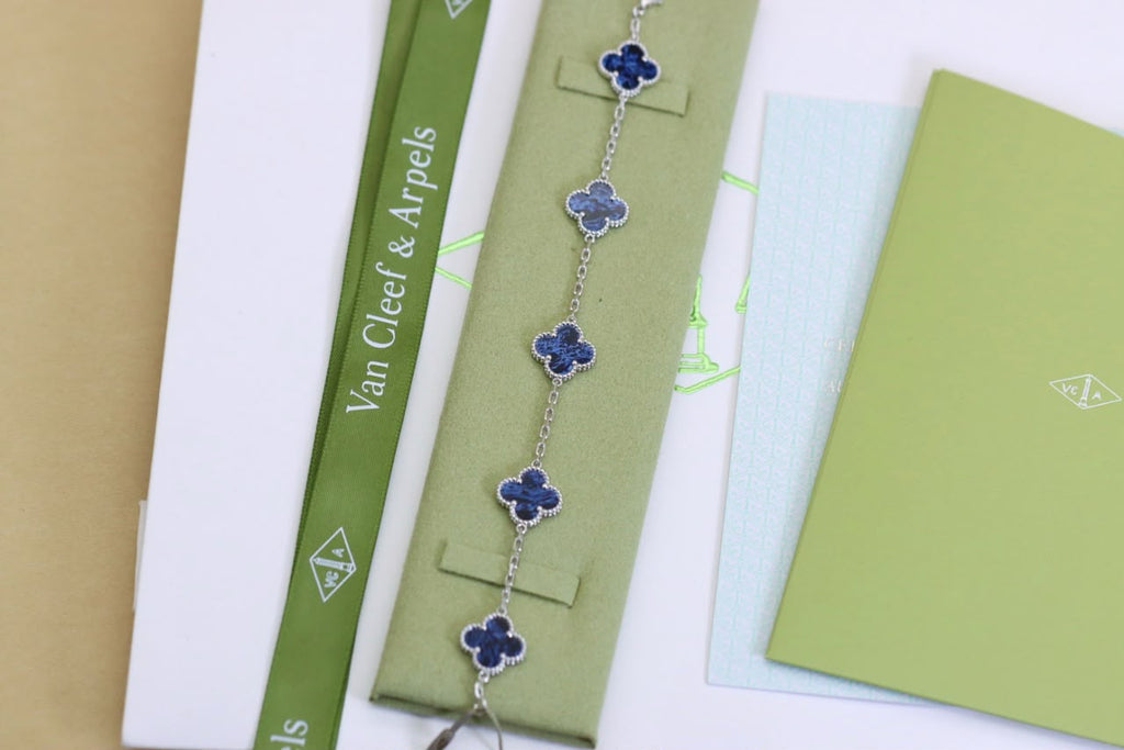 Bracciale Clover Blu