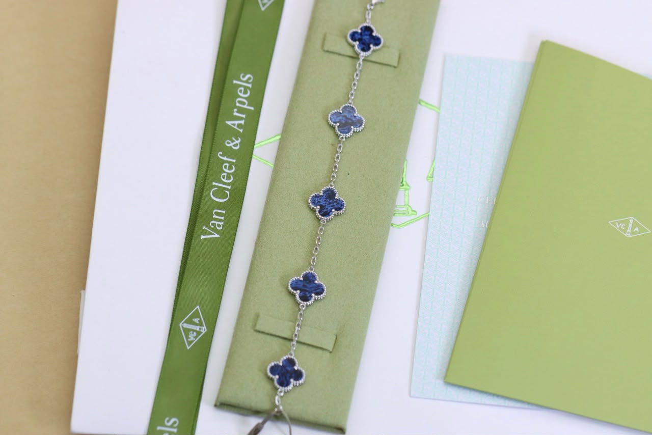 Bracciale Clover Blu