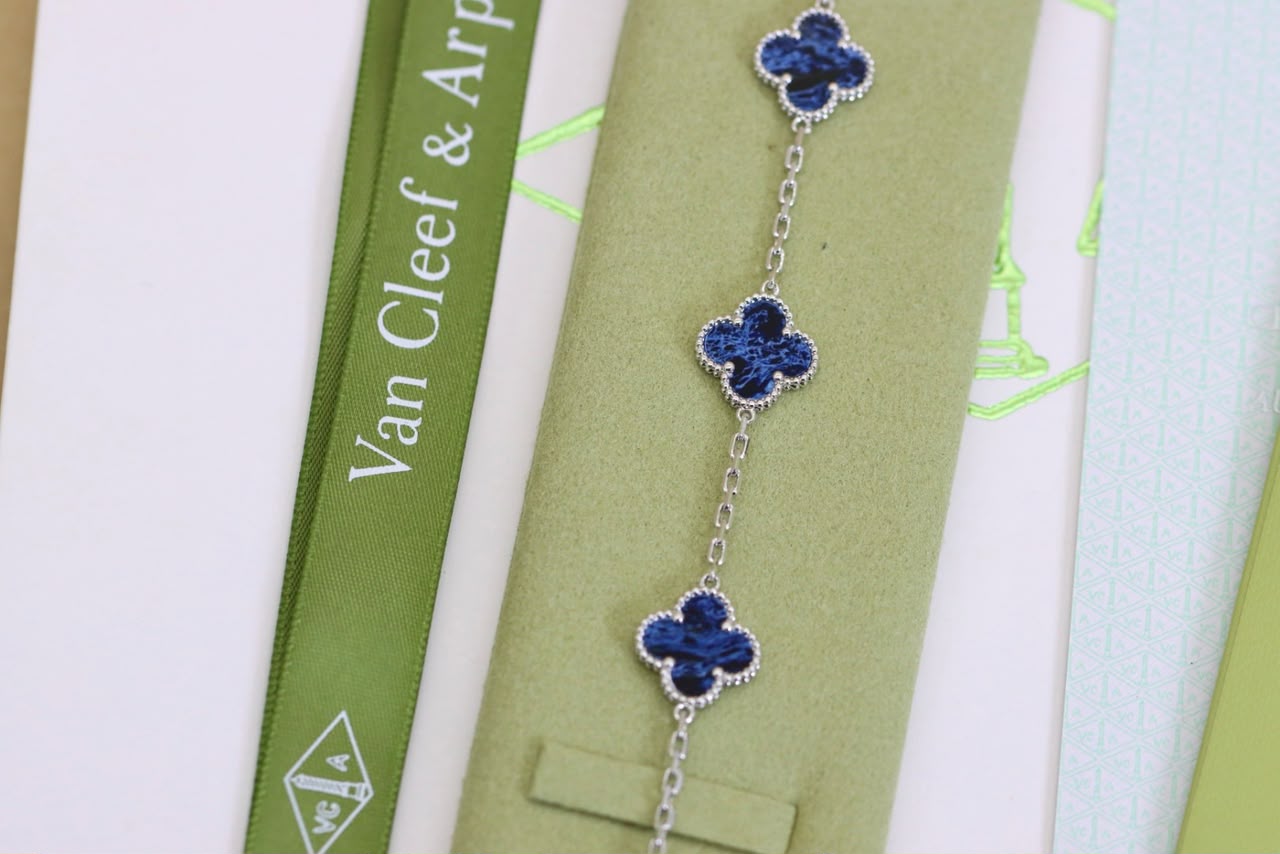 Bracciale Clover Blu