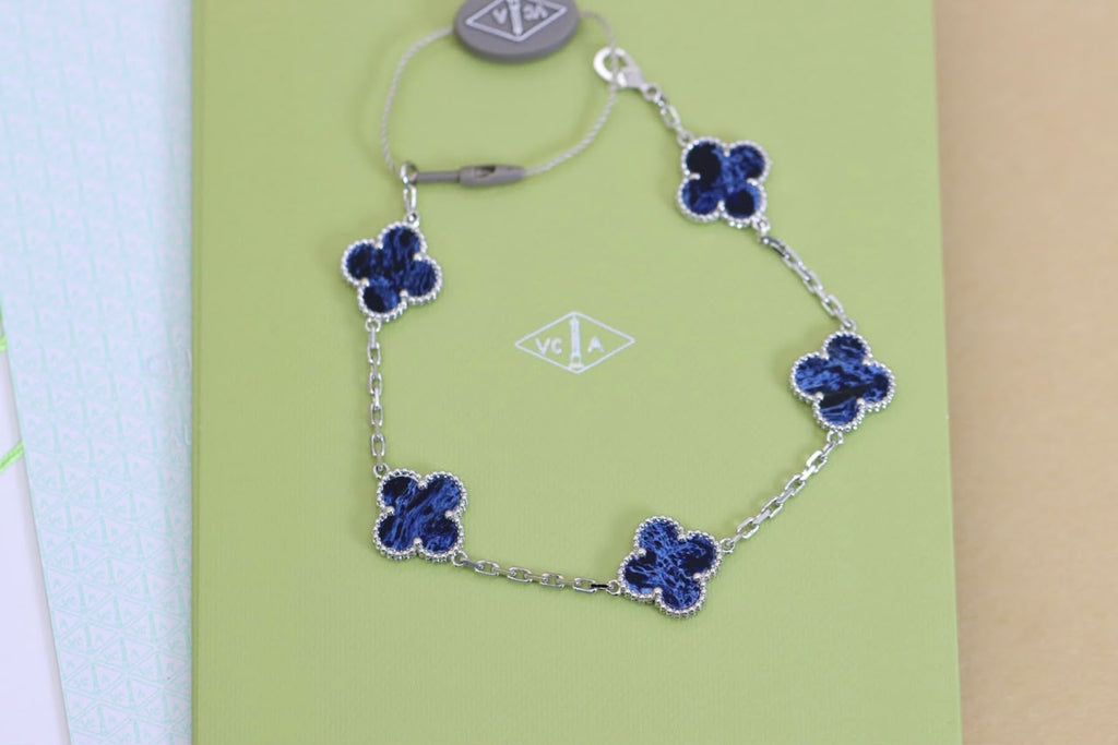 Bracciale Clover Blu