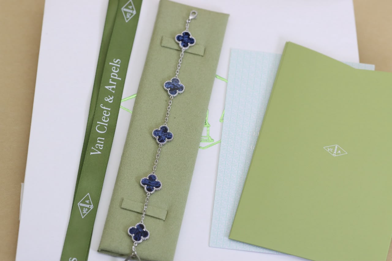 Bracciale Clover Blu